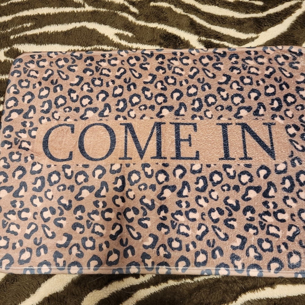 Leopard Floor Mat